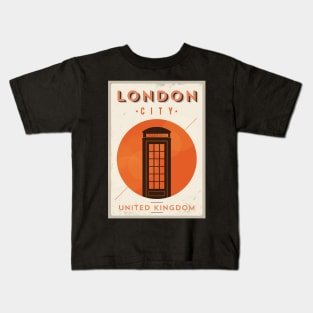 London Vintage Poster Kids T-Shirt